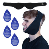 Bandeau Fittest Pro glace visage, ajustable pour confort facial ciblé