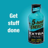 5-hour ENERGY Shot Extra Fort Tropical Saveur tropicale, vitamines et nutriments essentiels.