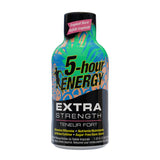 5-hour ENERGY Shot Extra Fort Tropical Saveur tropicale, zéro sucre et faible en calories.