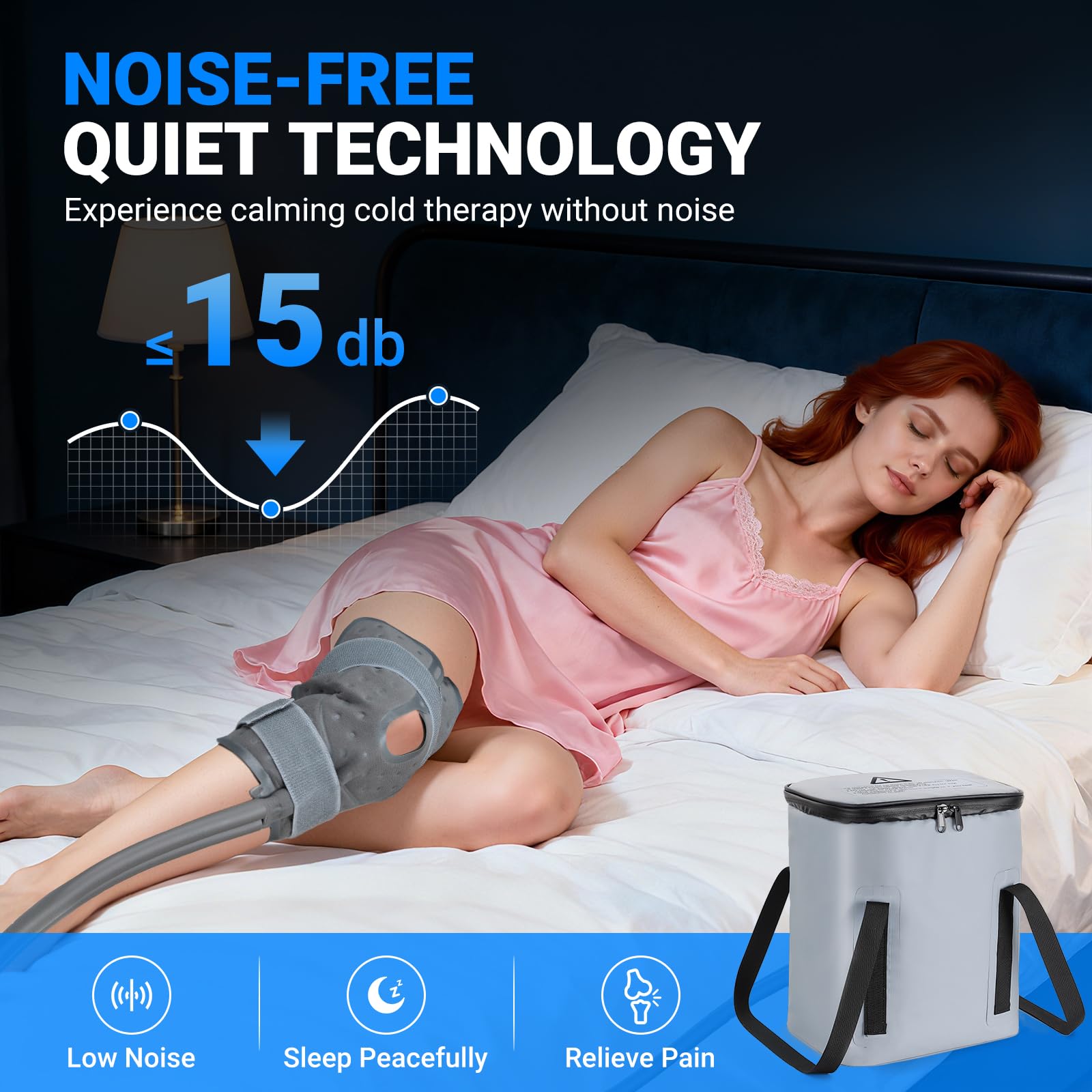 FiveOffo bandes ergonomiques genou offrant maintien confortable et couvrant.