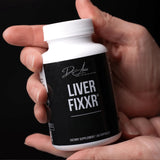 Fixxr Liver: tableau-ingredients mettant en avant des composants de qualité.