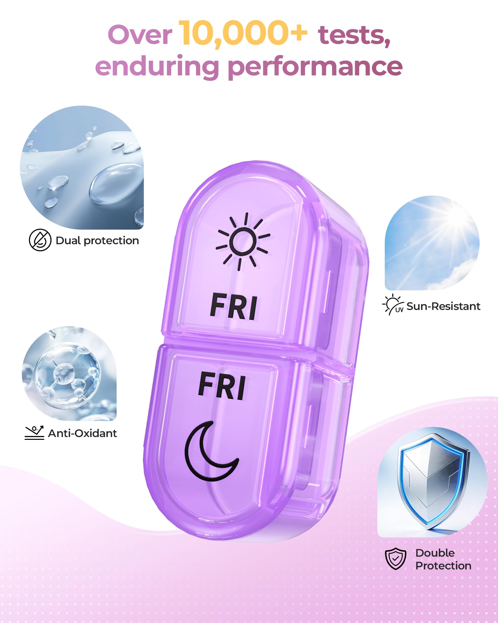 Fizoon Sans BPA et impression résistante pour une durabilité durable.