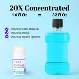 Engagement éco-responsable Fizzy avec réduction d’eau et de plastique.