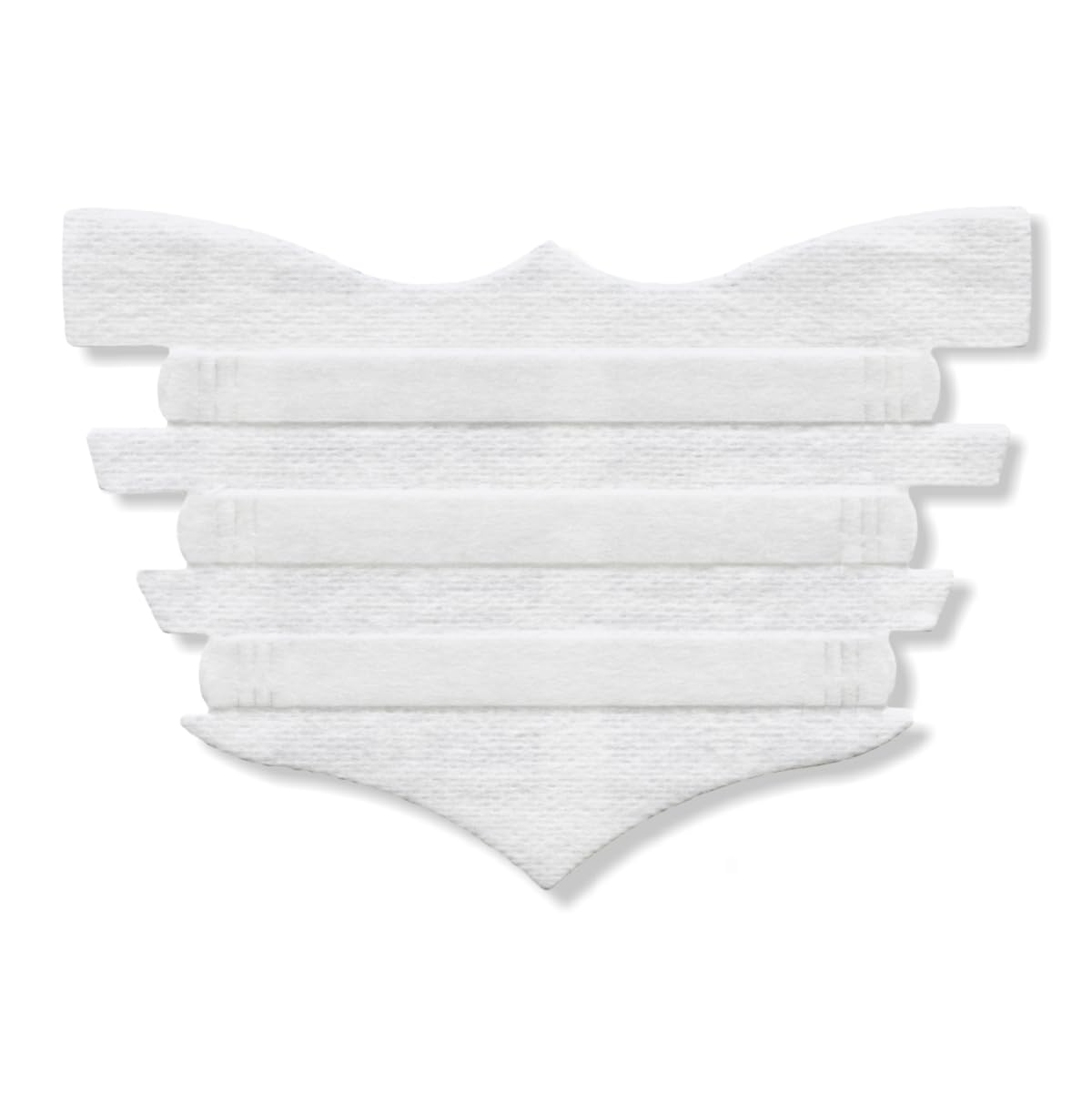 FLAIR Bandes nasales équines adhésives blanches fixées sur le nez pour une respiration plus fluide.