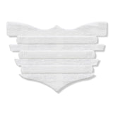 FLAIR Bandes nasales équines adhésives blanches fixées sur le nez pour une respiration plus fluide.