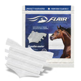 FLAIR Bandes nasales équines—application rapide sur le nez pour un soutien discret.