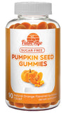 Gummies Flamingo : huile de pépins de courge au goût orange, soutiennent cheveux et peau.