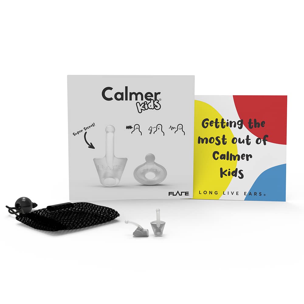Flare Audio Calmer Kids: gros plan sur silicone doux.