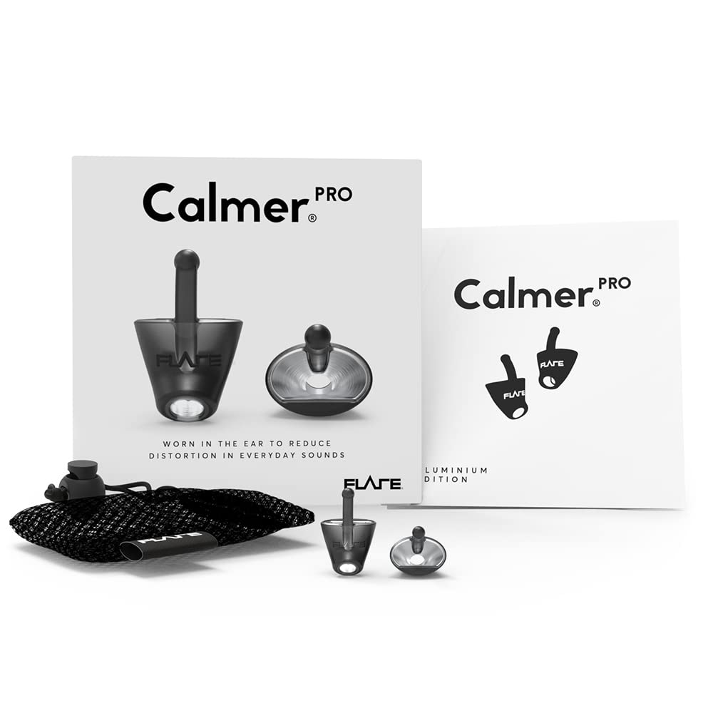Coque extérieure en silicone douce Calmer Pro, confort discret pour un port prolongé.
