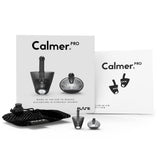 Coque extérieure en silicone douce Calmer Pro, confort discret pour un port prolongé.