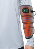 FlareMore bandage chauffant pour le coude bleu, chaleur ciblée et confort