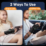 Fermeture Velcro réglable sur le poignet FlareMore pour un maintien personnalisé.