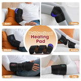 FlareMore compresse genou sans fil apporte chaleur enveloppante.