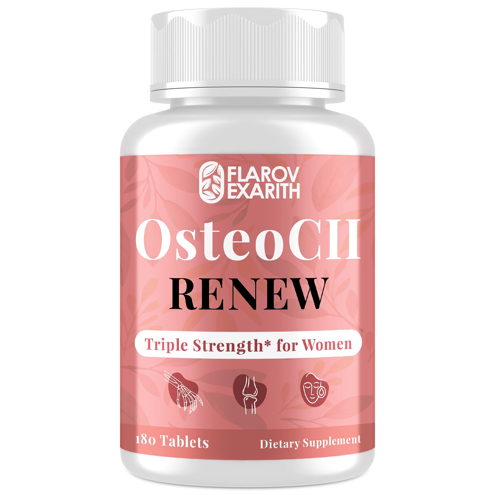 Flarovexarith OsteoCII Renew tablettes, soutien articulaire quotidien et facile à prendre