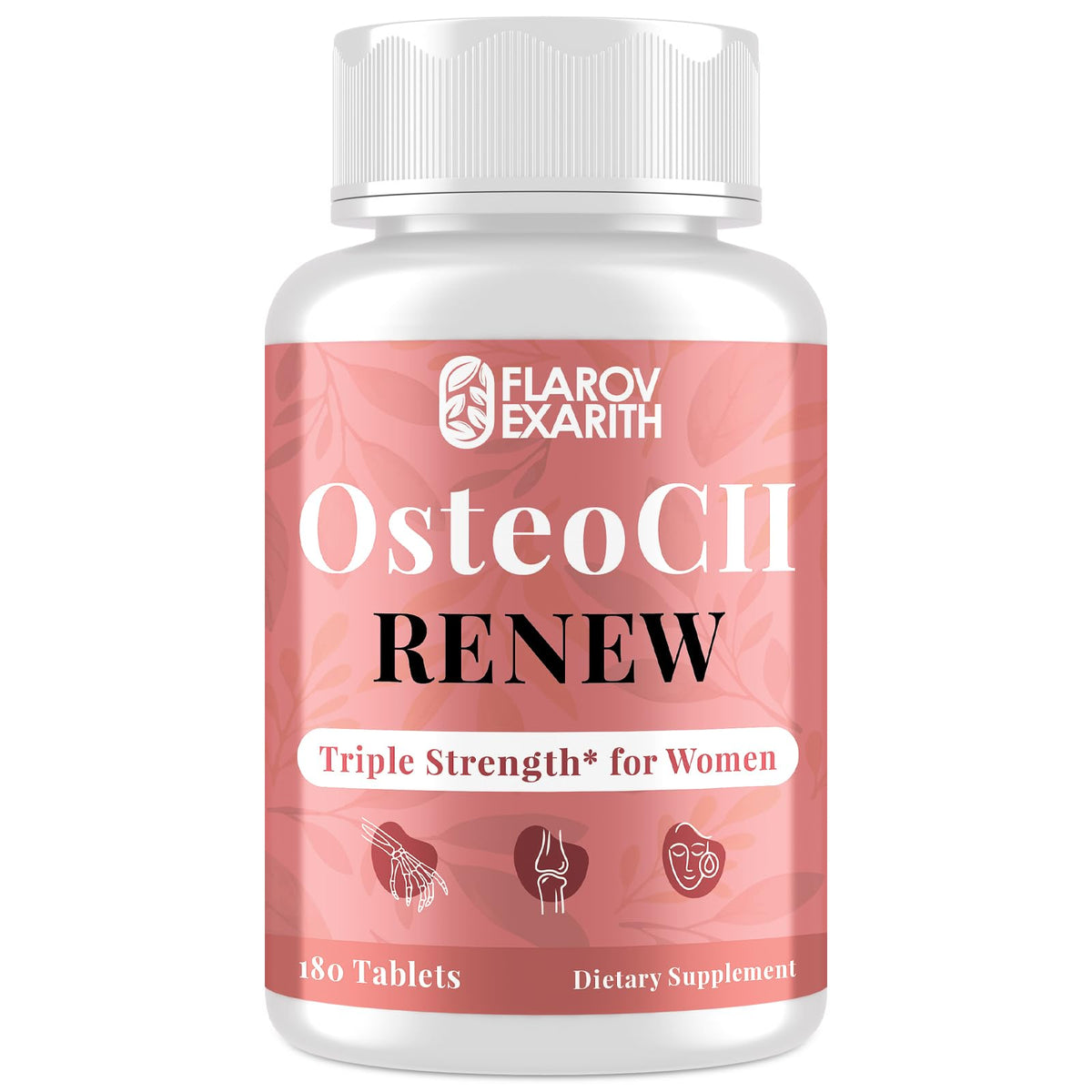 Flarovexarith OsteoCII Renew tablettes, soutien articulaire quotidien et facile à prendre