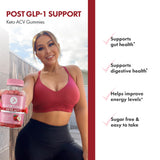 Flat Tummy Keto ACV Gummies arôme agréable, idéal pour un rituel quotidien.