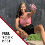 Flat Tummy Keto ACV Gummies bouteille portable prête à emporter.