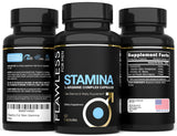 Flawless pour hommes Stamina – capuchon fermé, facilité de transport et conservation des capsules.