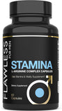 Flawless pour hommes Stamina – dosage capsules, utilisation quotidienne possible pour soutenir l'effort.