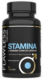 Flawless pour hommes Stamina – illustration emballage, présentation visuelle du produit Flawless.
