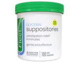 Fleet glycérine suppositoires avec Aloe : emballage pratique et douceur.
