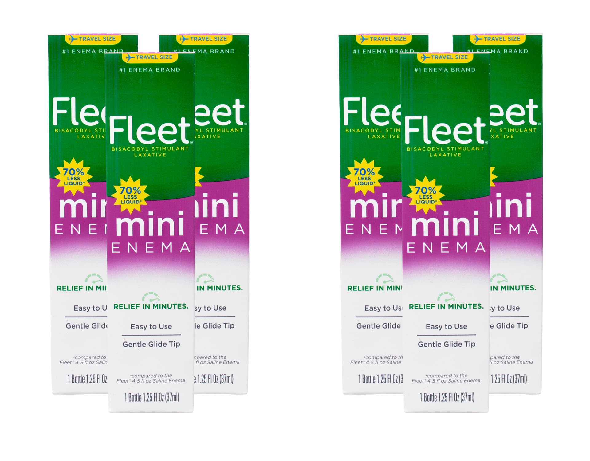 Fleet lavement rectal Bisacodyl bouteille 37 ml et bouchon doseur pour utilisation pratique