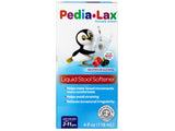 Fleet Pedia-Lax paquet deux bouteilles framboise, solution pratique pour les enfants.