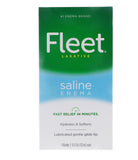Fleet Enema : embout doux et valve unidirectionnelle pour une utilisation sûre.