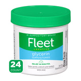 Fleet suppositoire glycérine adulte 24s - usage domestique pratique