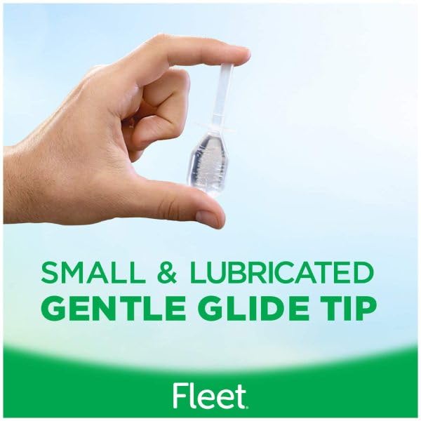 Embout lubrifié Fleet, insertion confortable et douce.