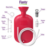 Flents-accessoires-douche-et-lavement, ensemble polyvalent pour l’hygiène personnelle.