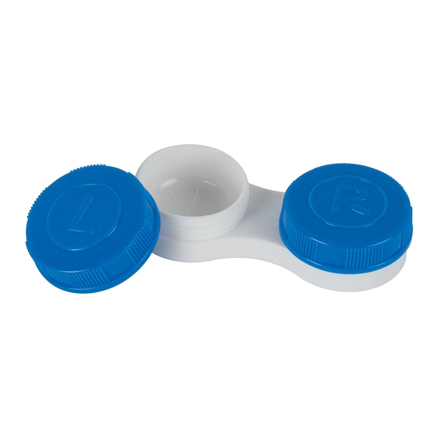Flents étui lentilles avec poignée douce pour prise confortable.