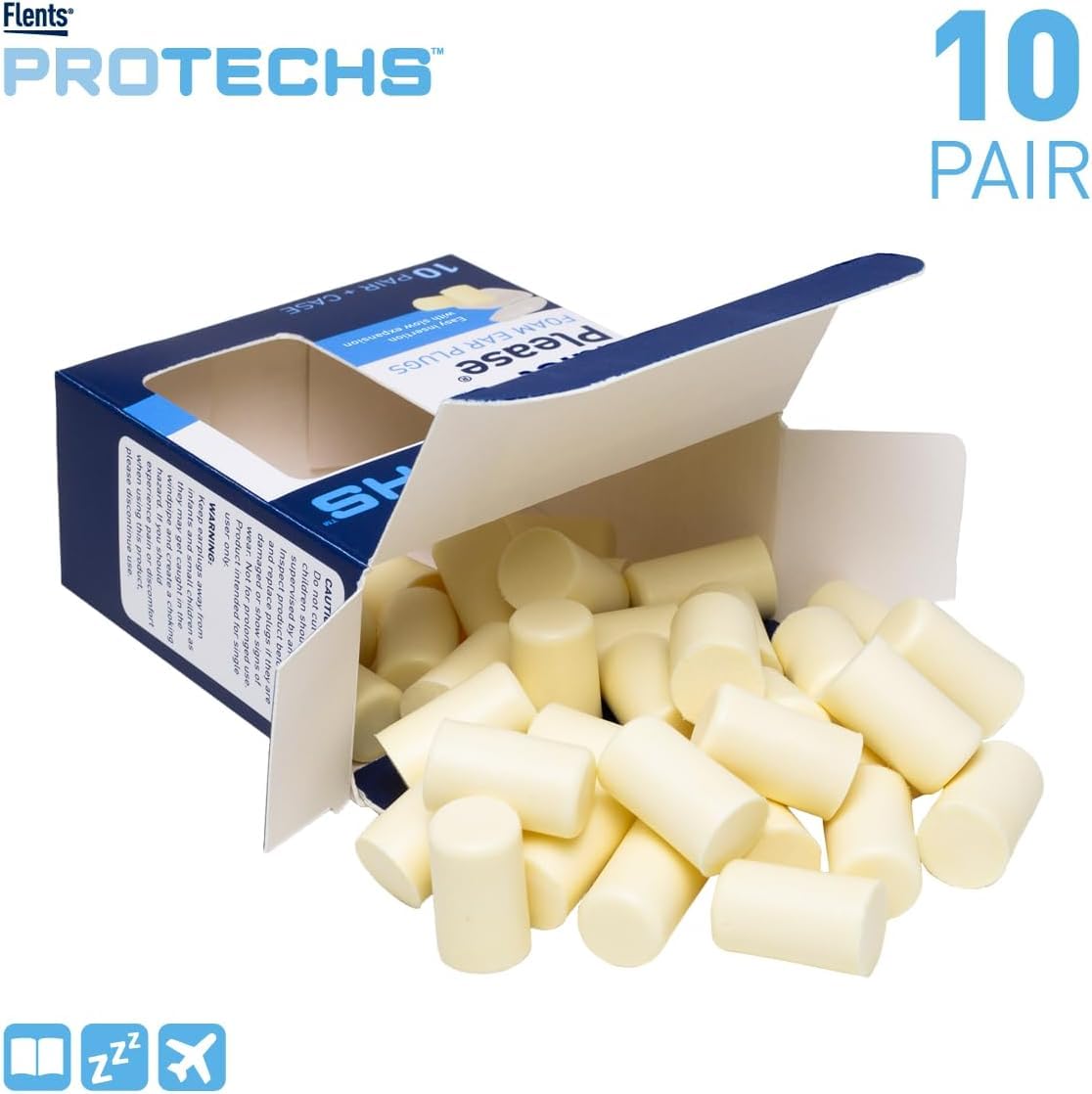Flents Quiet Please bouchons d'oreille protection contre le bruit sur chantier et concerts