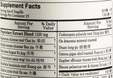 Emballage et étiquette Fleur de Prunier Bupleurum avec informations produit détaillées.