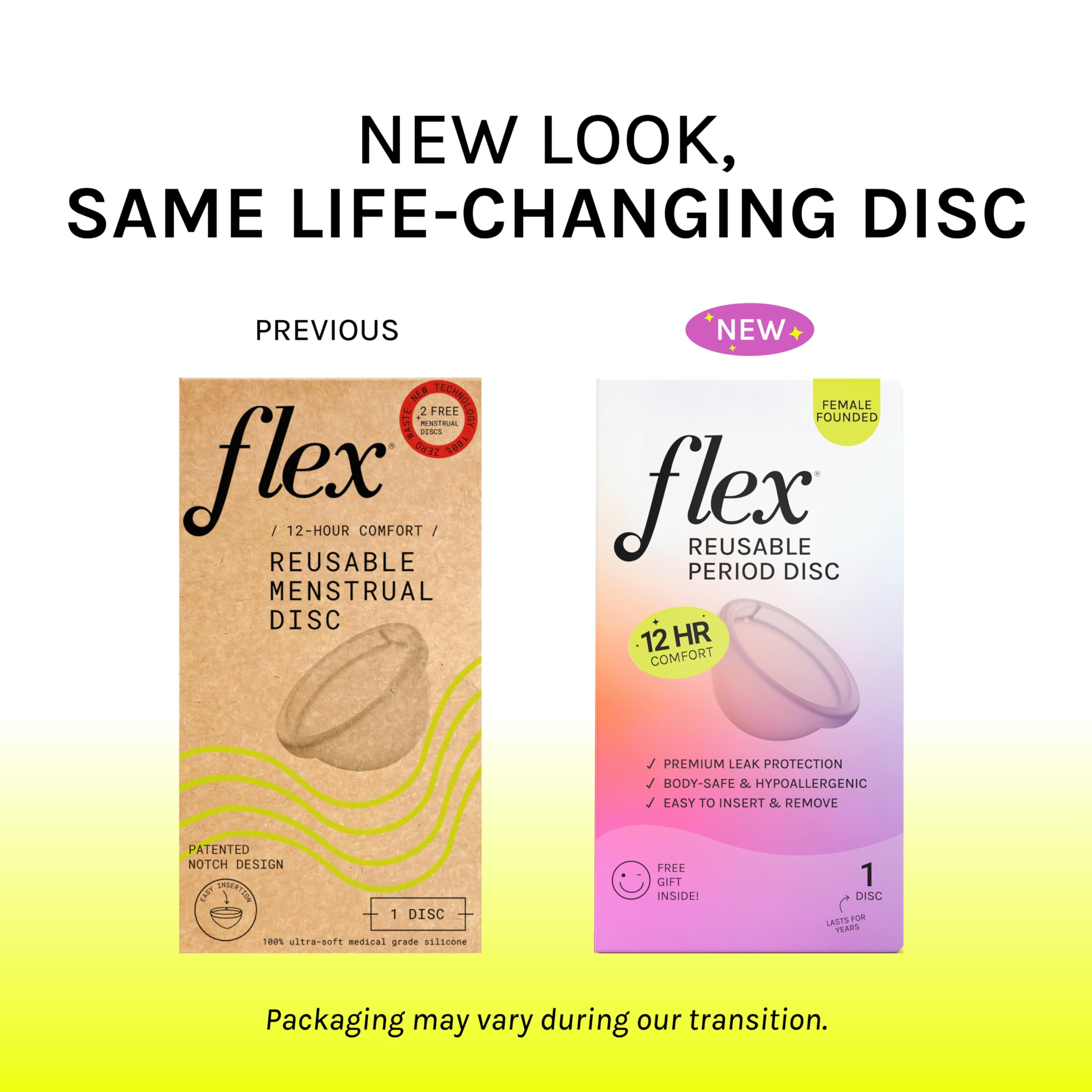Disque réutilisable Flex – sécurité anti-fuite grâce à l’étanchéité.