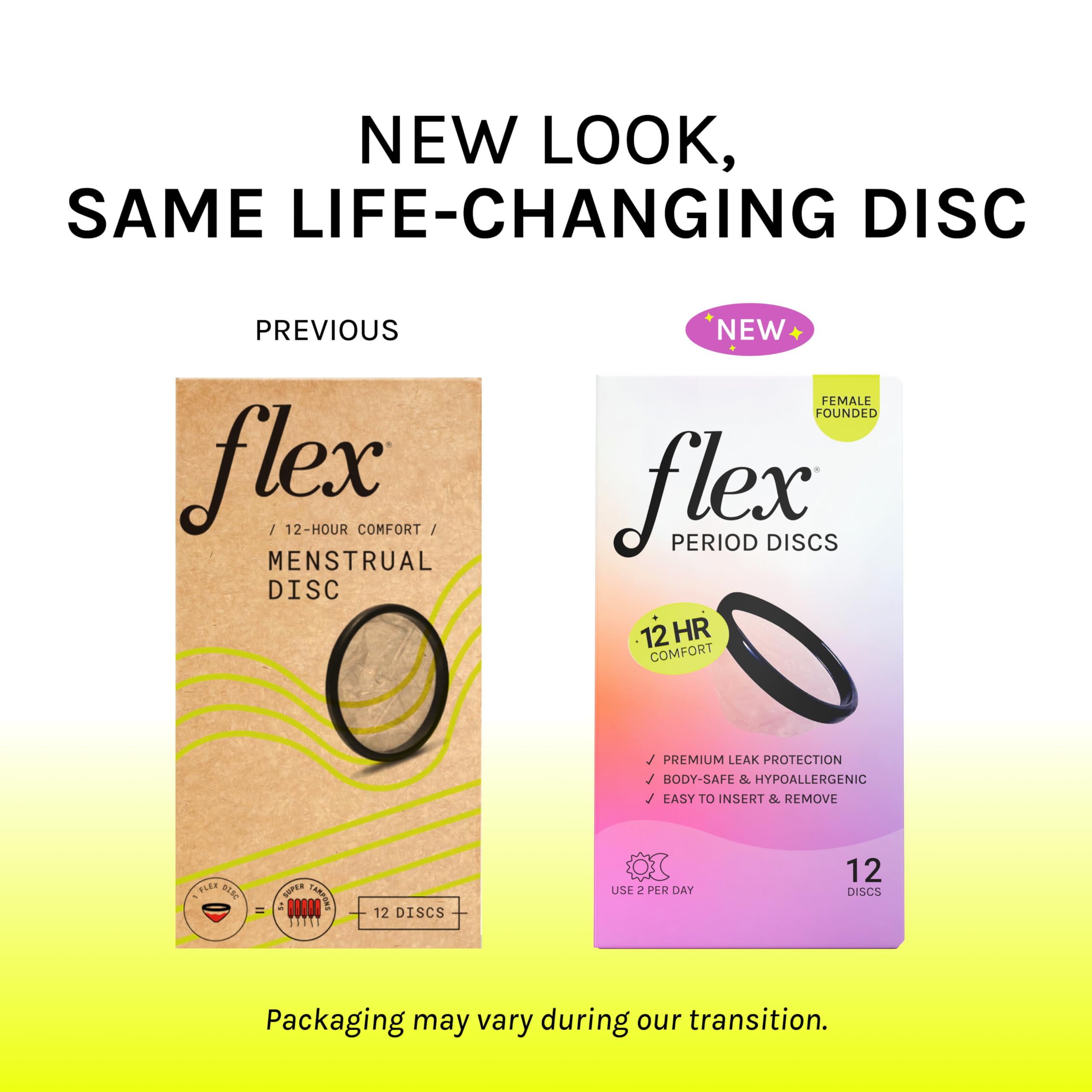 Insertion facile du disque FLEX, idéal pour débutants