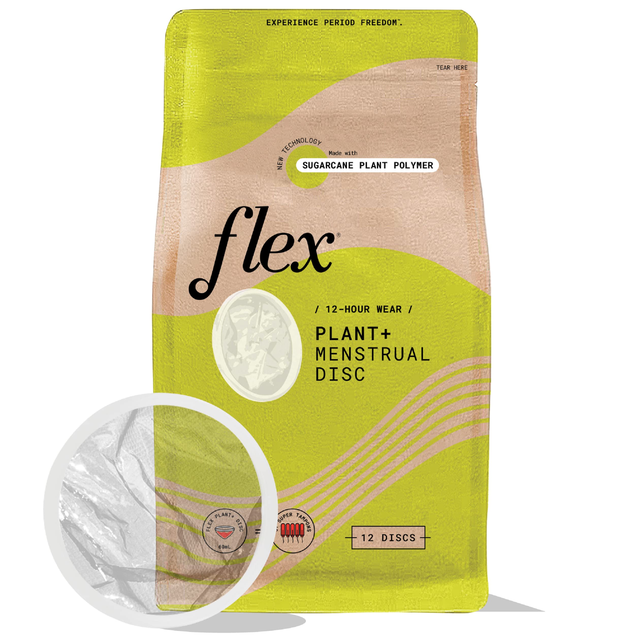 FLEX Plant Plus Disc — emballage pratique et écoresponsable.