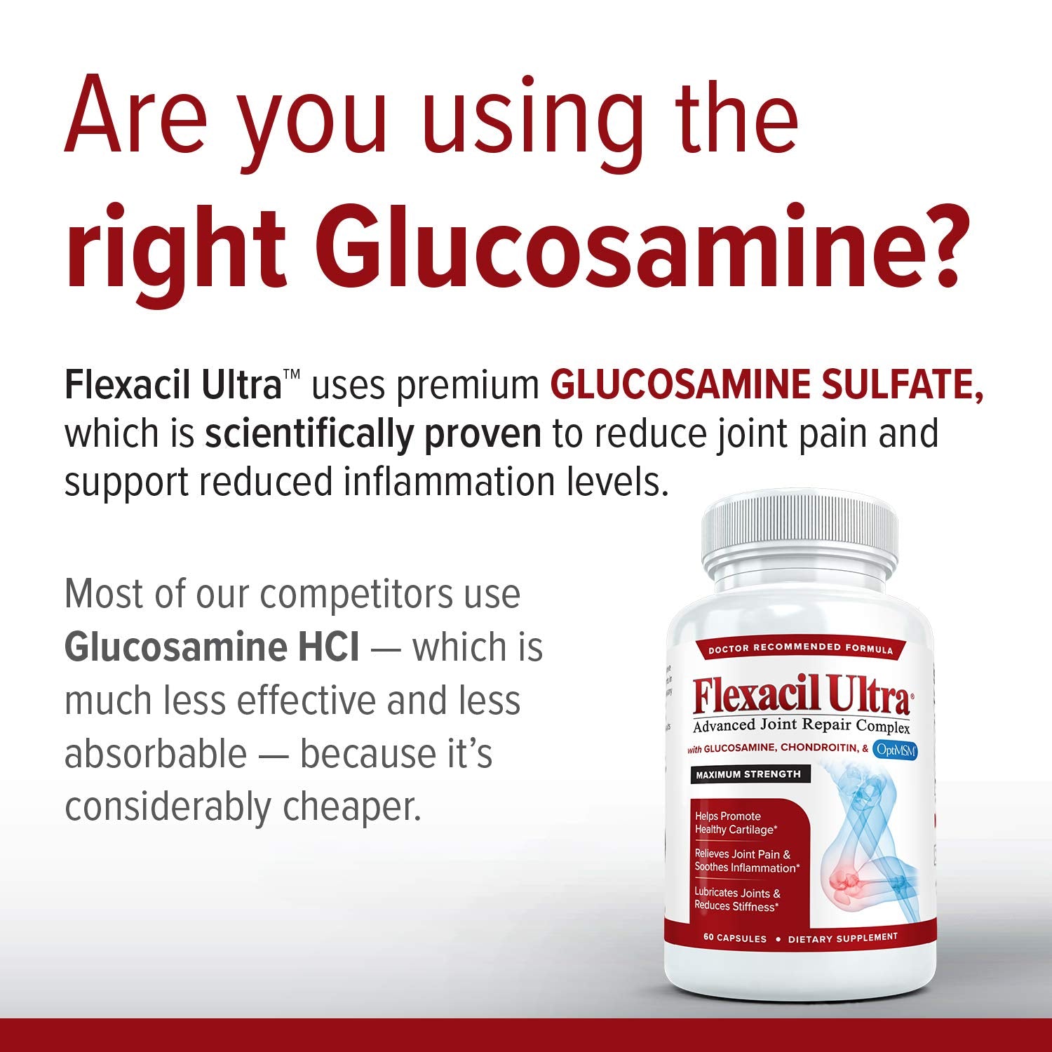 Flexacil Ultra boîte d'emballage clair facilite l'achat responsable.