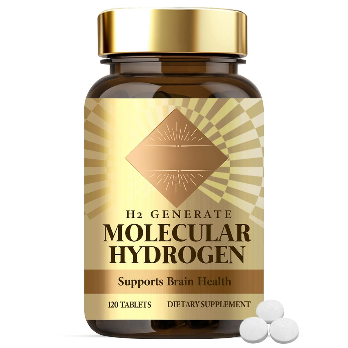 FlexBloom tablettes d'hydrogène dans l'emballage, hydratation rapide.
