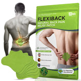 Patch FlexiBack chauffant appliqué sur le bas du dos pour confort ciblé