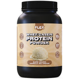 Flexible Dieting Lifestyle Flex Whey Protéine – vanille glace lente, texture onctueuse pour un dessert protéiné.