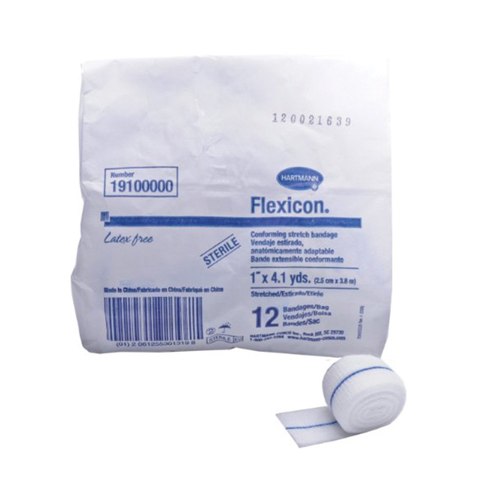 Rouleau de gaze FLEXICON Orts830 stérile, maintien des pansements en place.