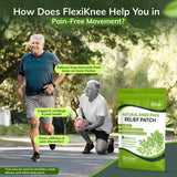 FLexiKnee Patch offre jusqu’à 12 heures de chaleur réconfortante.