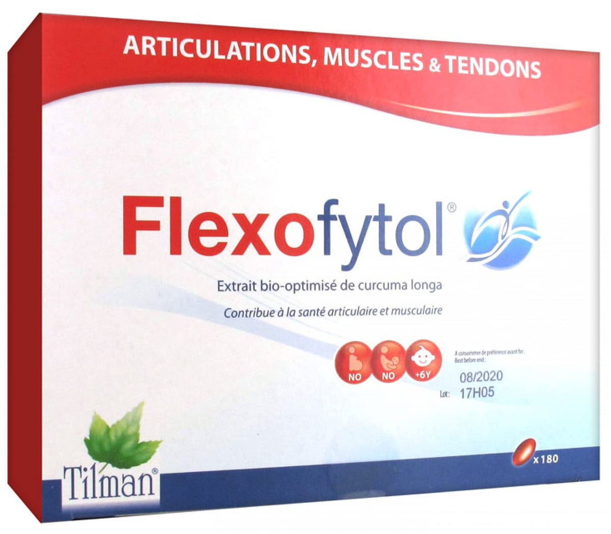 Flexofytol : bouteille de gelules pour le soutien des articulations et de la mobilité.