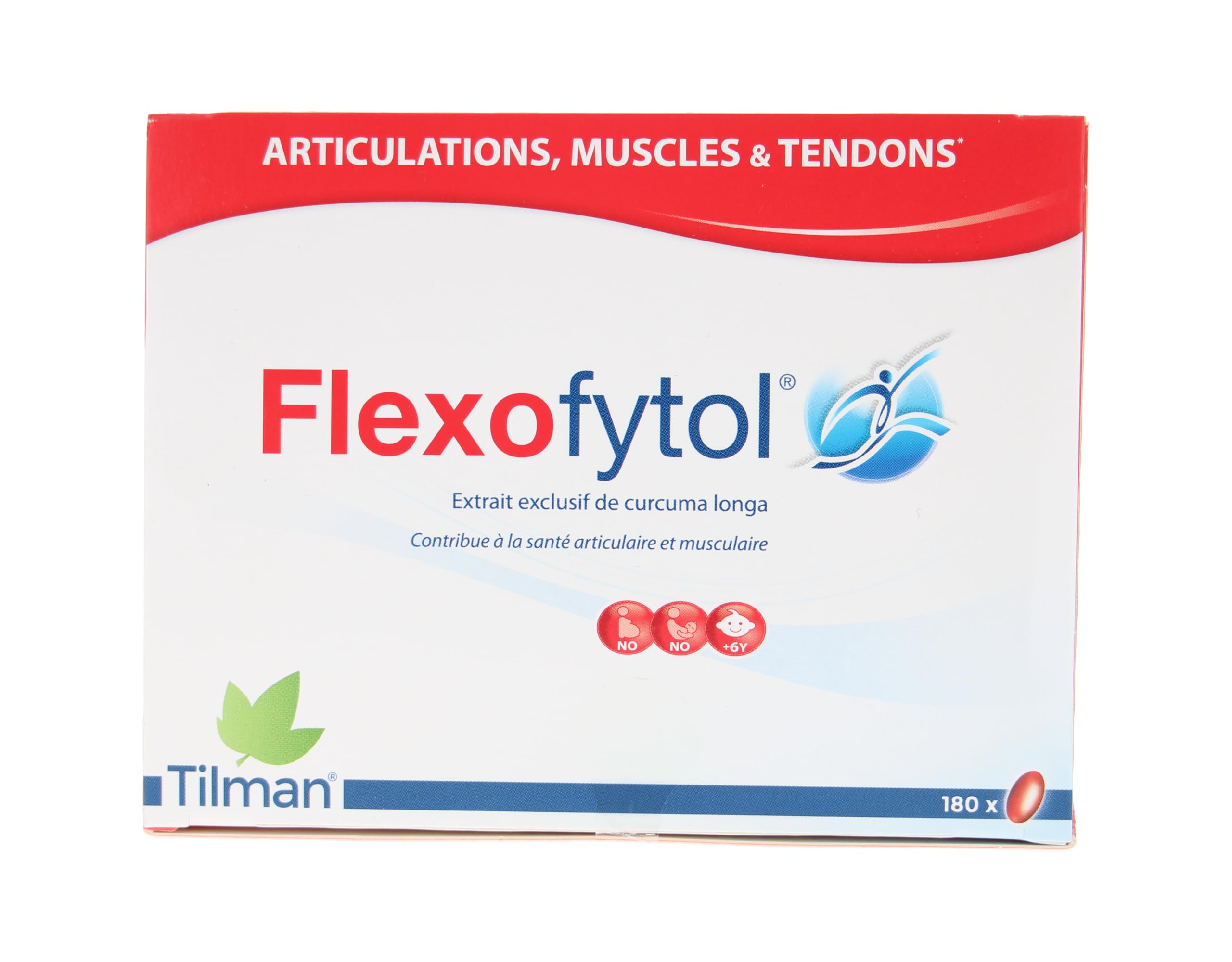 Flexofytol : etiquette et emballage clair facilitant une prise pratique et bio.