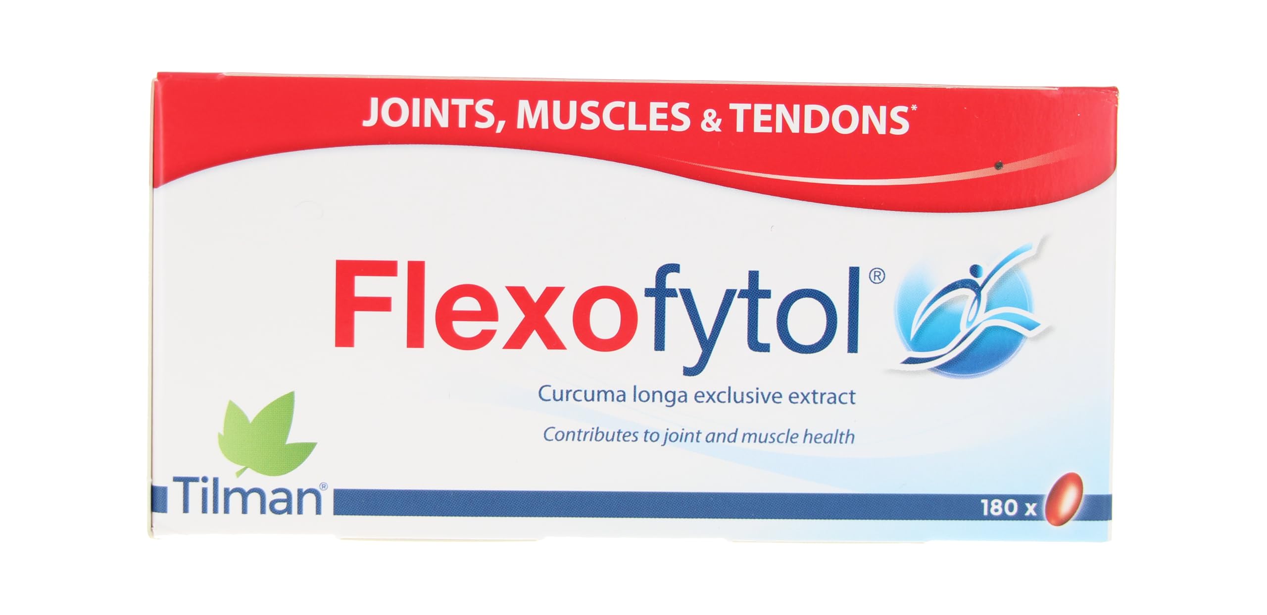 Flexofytol : ingrédients curcuminoïdes standardisés visibles sur l'étiquette.