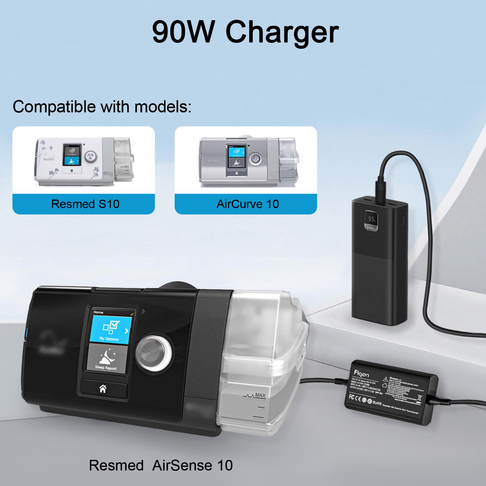 FLGAN connexion-usb-c-pd, négociation rapide et sûre.
