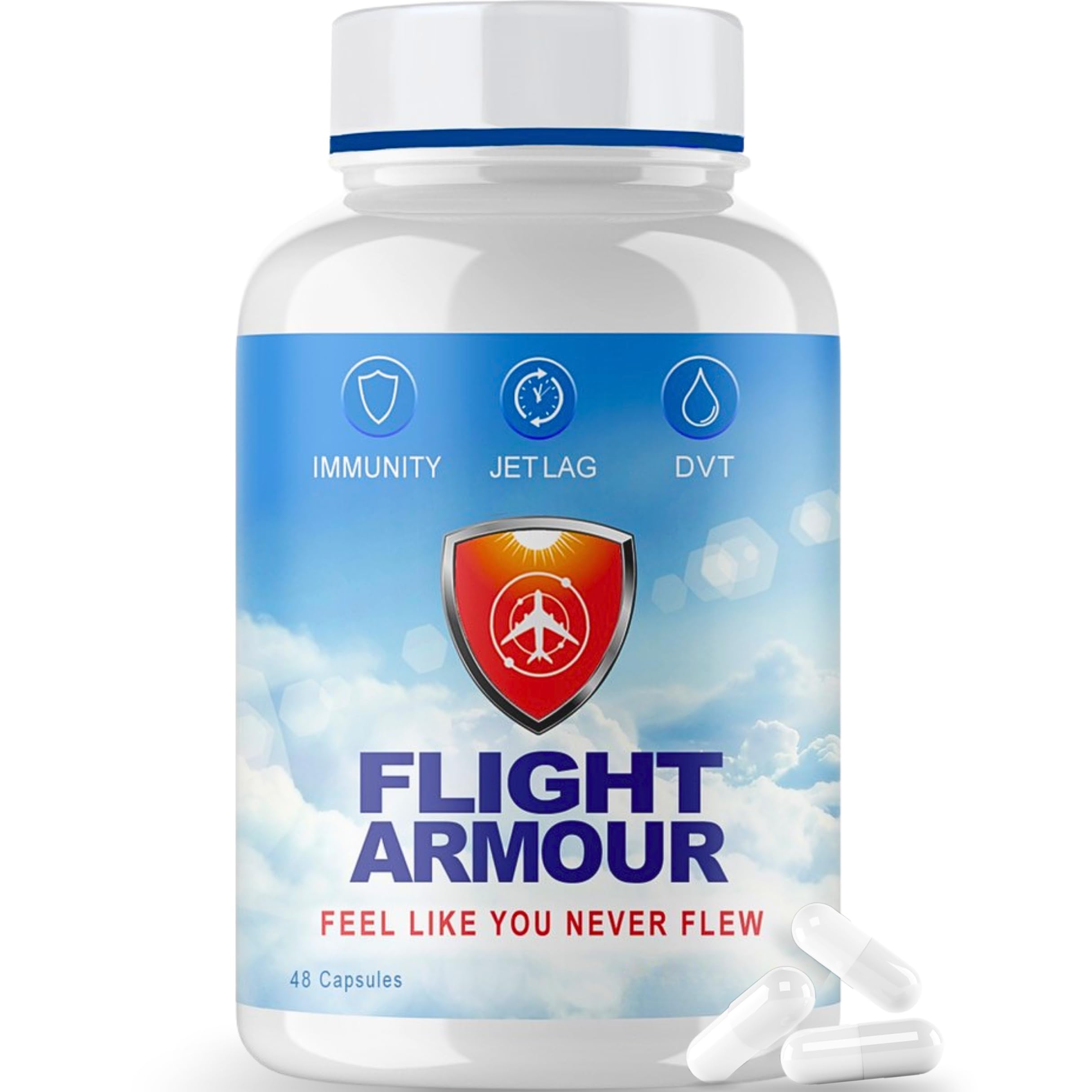 Flight Armour: bouteille jetlag prête à l'emploi pour démarrage rapide