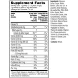 Formulation Flintstones Vitamins sans colorants artificiels ni allergènes majeurs.
