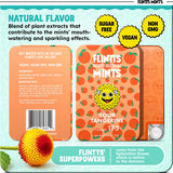 Flintts Mints Fruit Troop notes-fruitées: arômes citron et baies, rafraîchissent durablement.